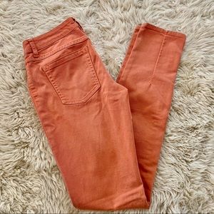 NEUW Burnt Orange Skinny Jeans